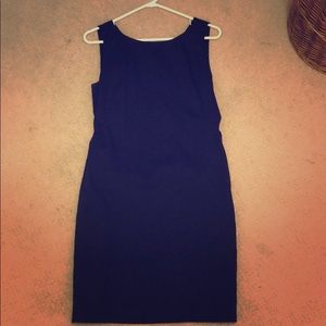 Navy blue Theory sheath dress